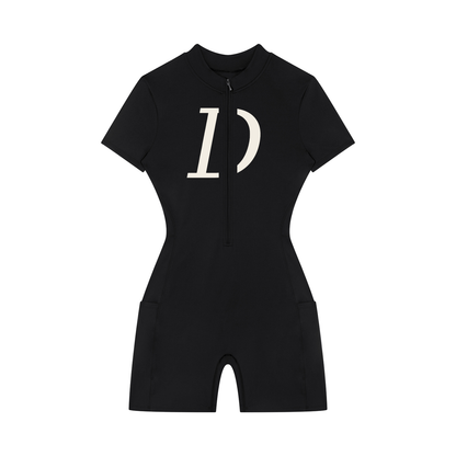 DW - Quarter-Zip Romper