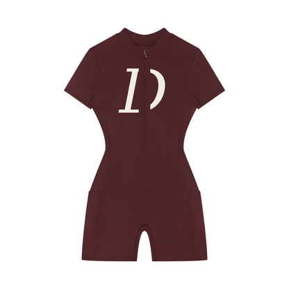 DW - Quarter-Zip Romper