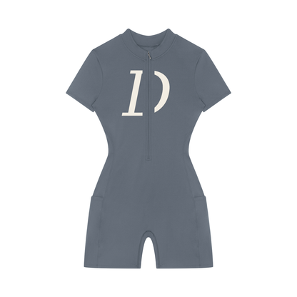 DW - Quarter-Zip Romper