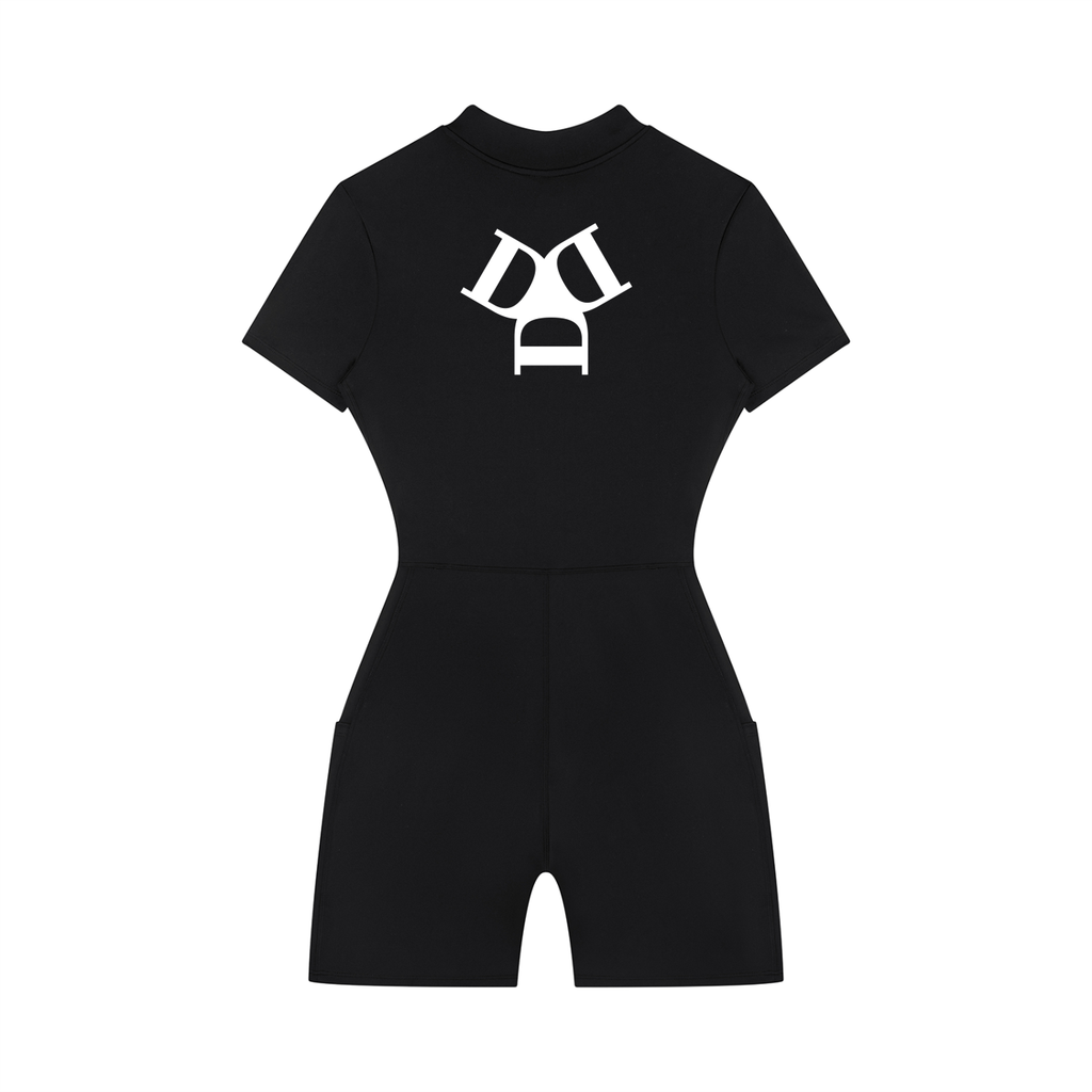DW - Quarter-Zip Romper