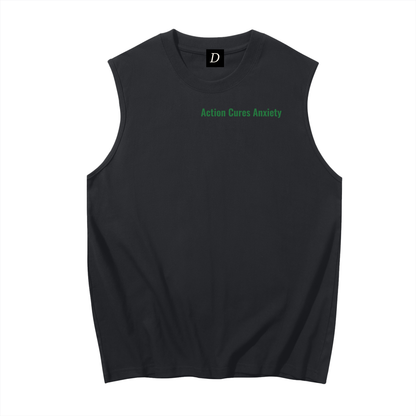 ACA Sleeveless Cotton Tank Top