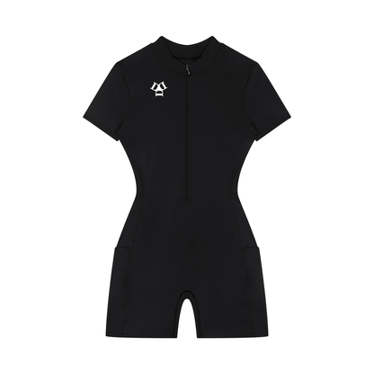DW - Quarter-Zip Romper