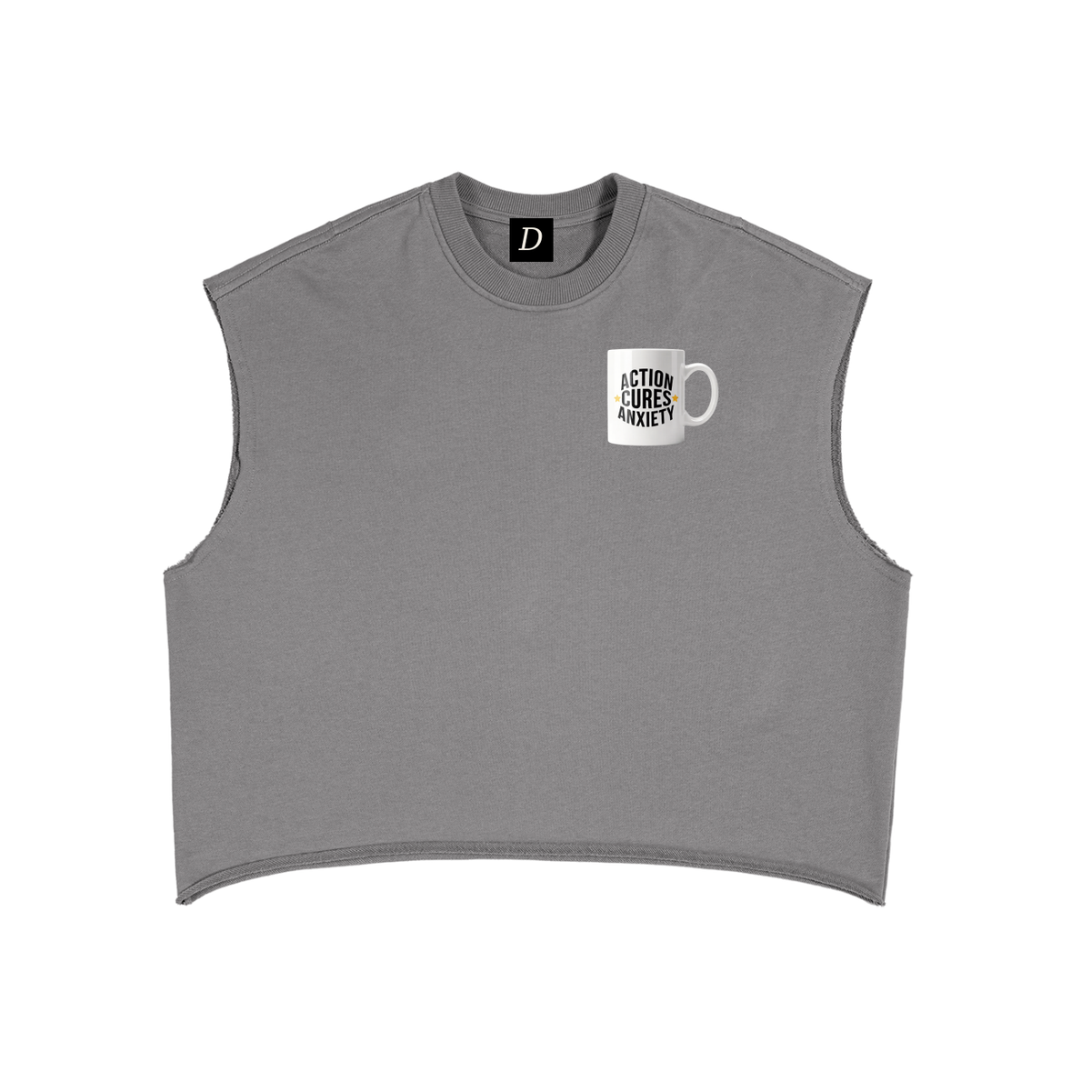 French Terry Boxy Tank Top