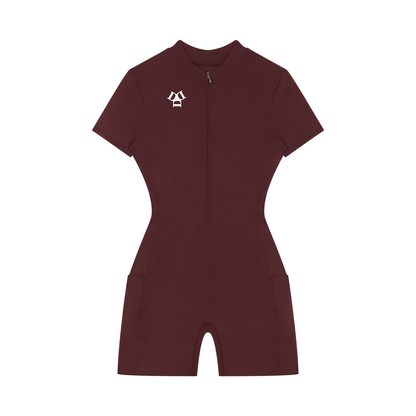 DW - Quarter-Zip Romper