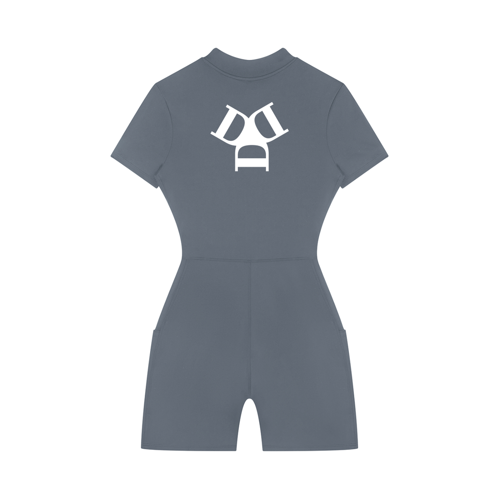 DW - Quarter-Zip Romper